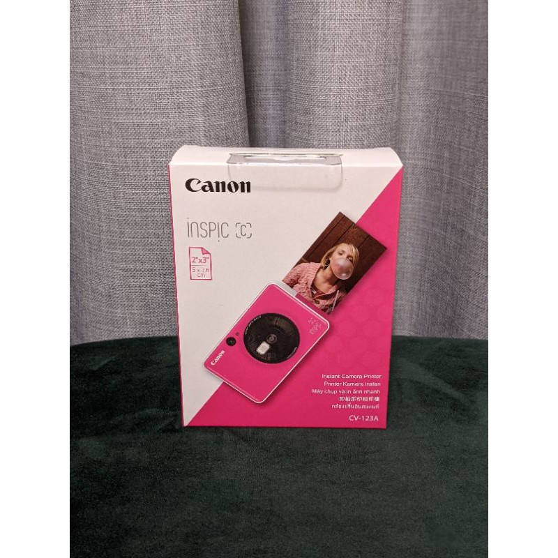 Canon iNSPiC [C] CV-123A 即拍即印相印機桃紅色現貨全新未拆即可拍拍 
