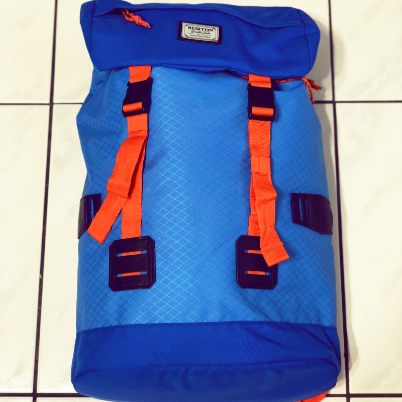 全新Burton Tinder 橘+藍 亮眼後背包