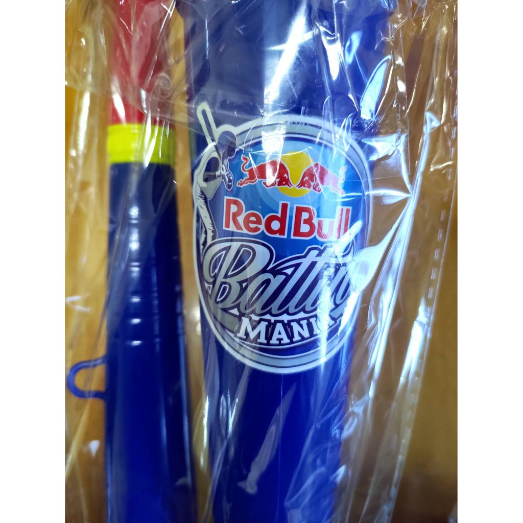 Red Bull 紅牛加油棒棒球加油棒籃球加油棒打擊狂人極限運動加油棒一組有2支加油棒 共3組 長度約 蝦皮購物