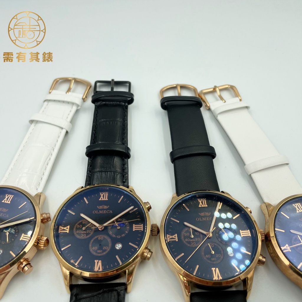 日月星辰錶 雙錶帶組 錶盤x1 + 兩種錶帶可選