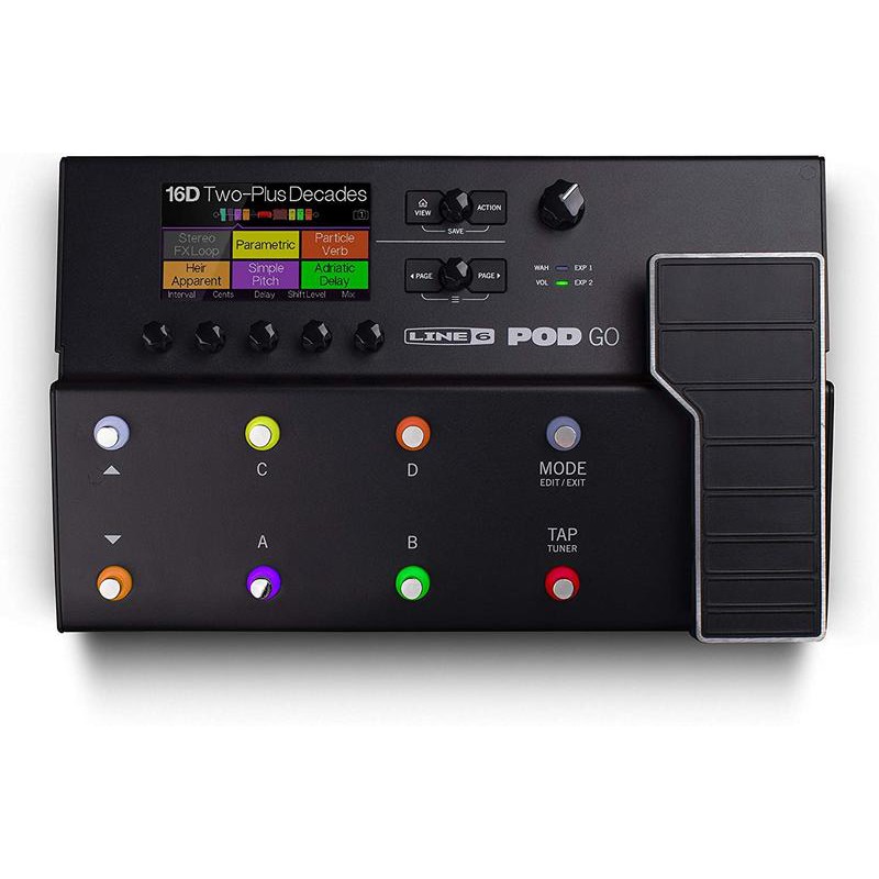 全新款 Line6 POD GO 綜合效果器 支援IR 錄音介面 贈專用袋【又昇樂器.音響】