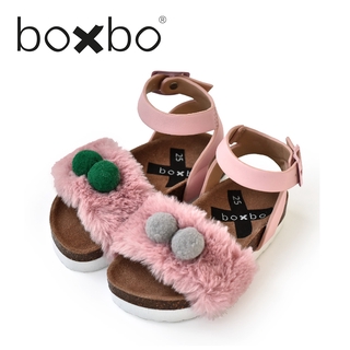 BOXBO 法國 涼鞋 - 粉紅泡泡 煙燻玫瑰【YODEE優迪】