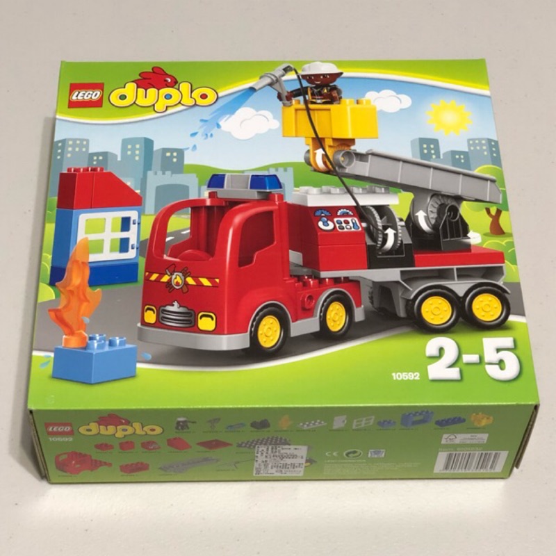 LEGO 樂高 10592 DUPLO 得寶系列 消防車 全新未拆