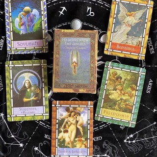 療愈天使神諭卡 有中文翻譯 Healing with the Angel 英文指引卡