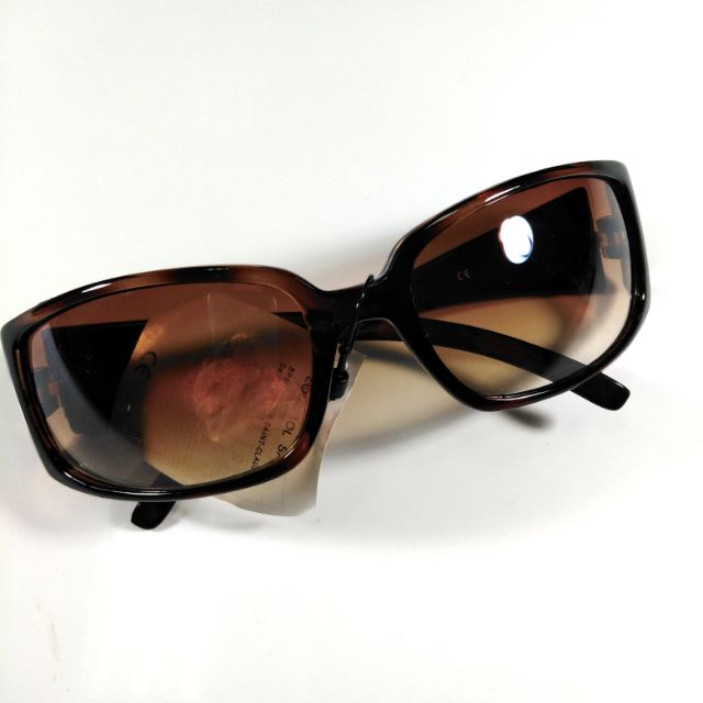 破盤價 男女性咖啡復古太陽眼鏡附隨機眼鏡袋擦拭布 蝦皮購物