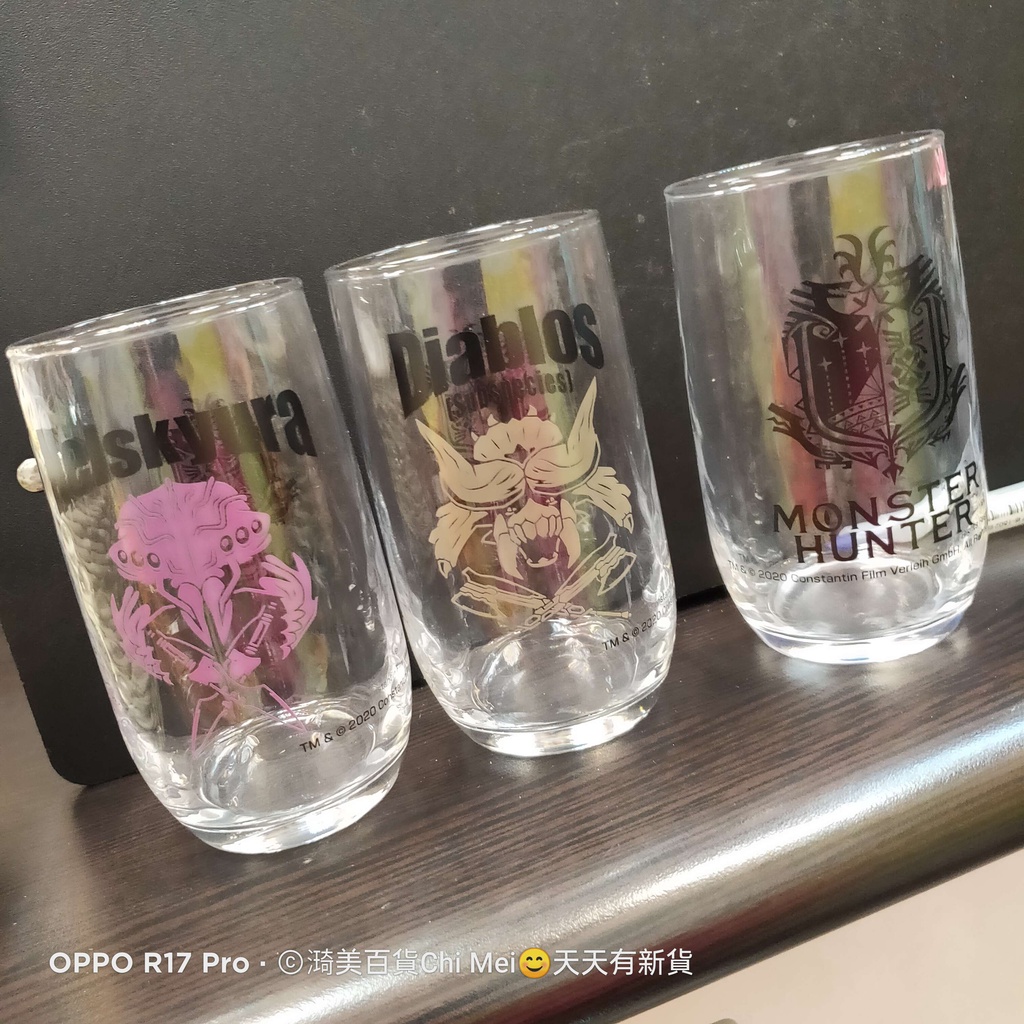 109*全新盒裝魔物獵人 Monster Hunter 一番賞 D賞 玻璃杯