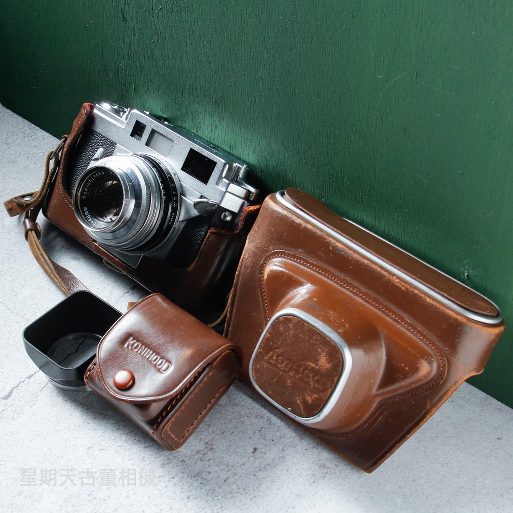 【星期天古董相機】KONICA IIIA 48mm F2 RF測距連動對焦(311435)