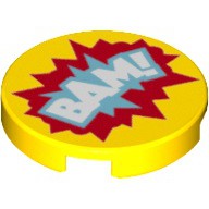 磚家 LEGO 樂高 Tile 2x2 Round 印刷磚 印刷 爆炸 BAM 14769 PB168