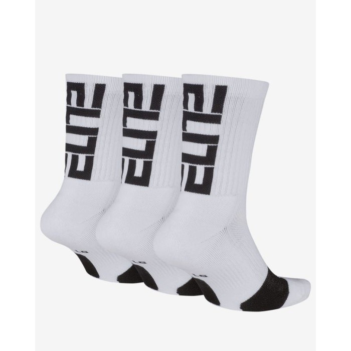 nike elite socks black and white