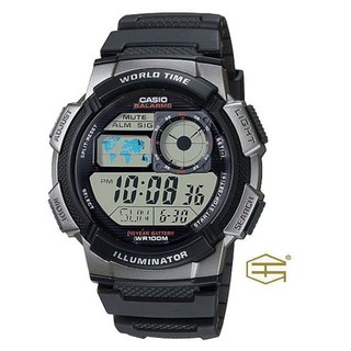 【天龜】 CASIO 十年電力壽命 AE-1000W-1B