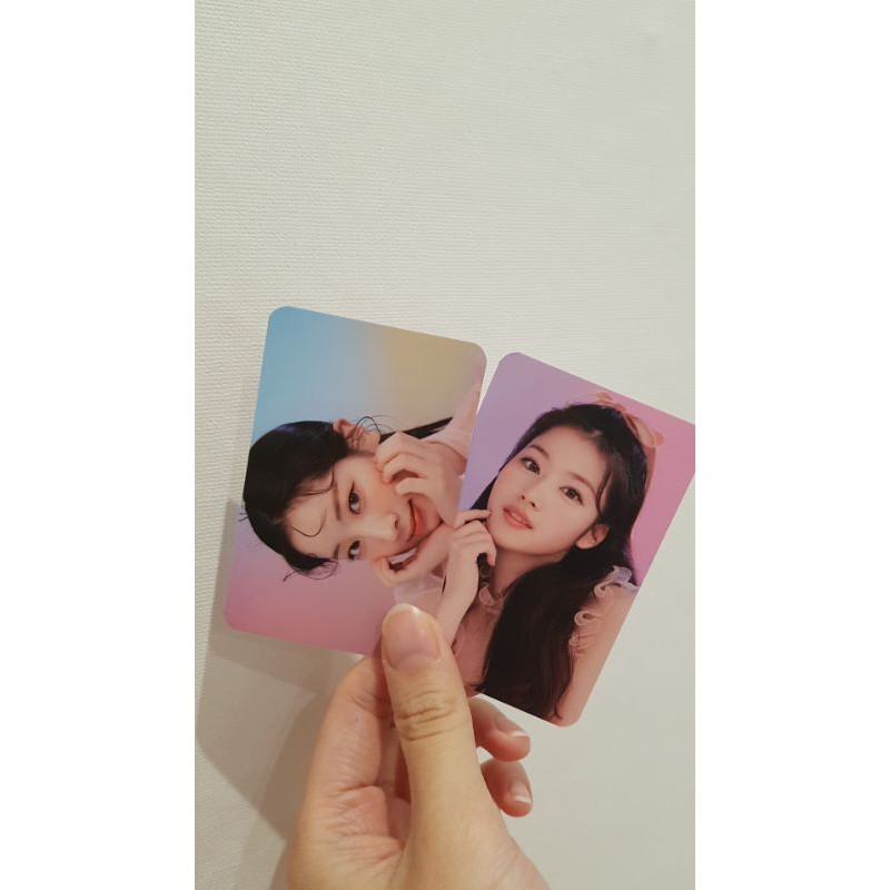 TWICE Apieu小卡 葉宇同限定下標