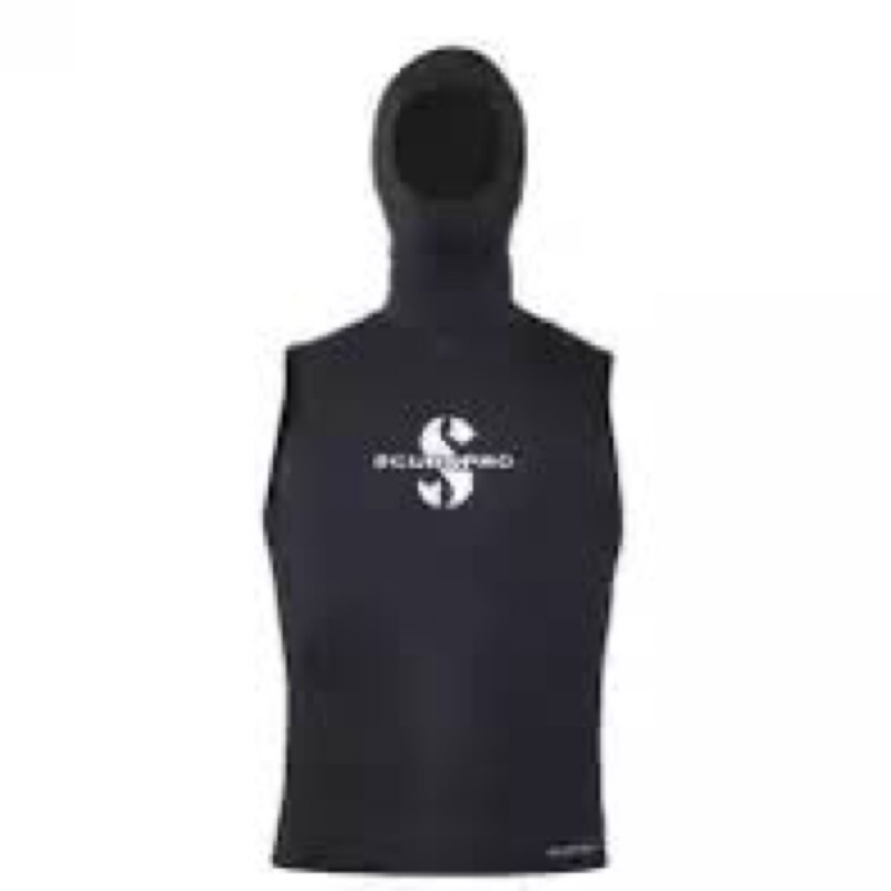 Scubapro EVERFLEX Hooded Vest 2.5mm 潛水防寒背心S號