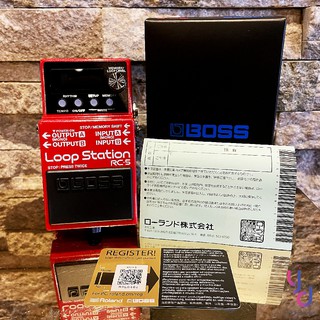 分期免運 公司貨 BOSS RC 5 Loop Station 樂句 迴圈 效果器 練習 演出 內鍵 鼓組 RC3 升級