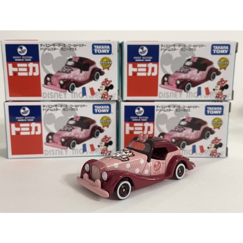 TOMY TOMICA 多美小汽車 DISNEY迪士尼環球世界系列 米妮老爺車 法國