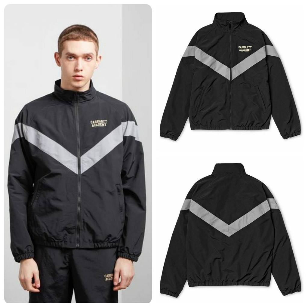 含運全新Carhartt WIP Academy Jacket 小Logo 運動外套| 蝦皮購物