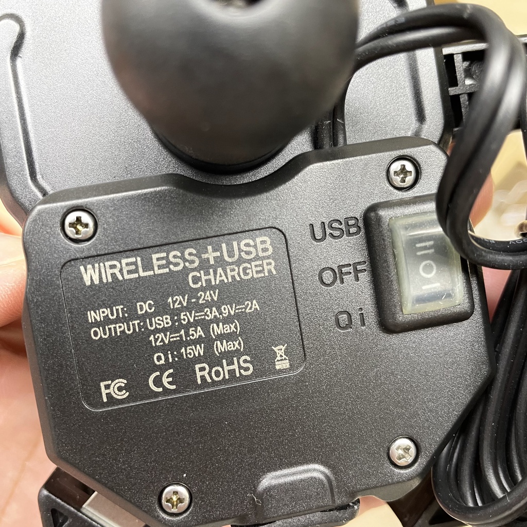 全新出清 無線充電 機車手機架 外送員必備 支援充電 USB充電 適用各種手機 不鏽鋼鷹爪 穩定防震