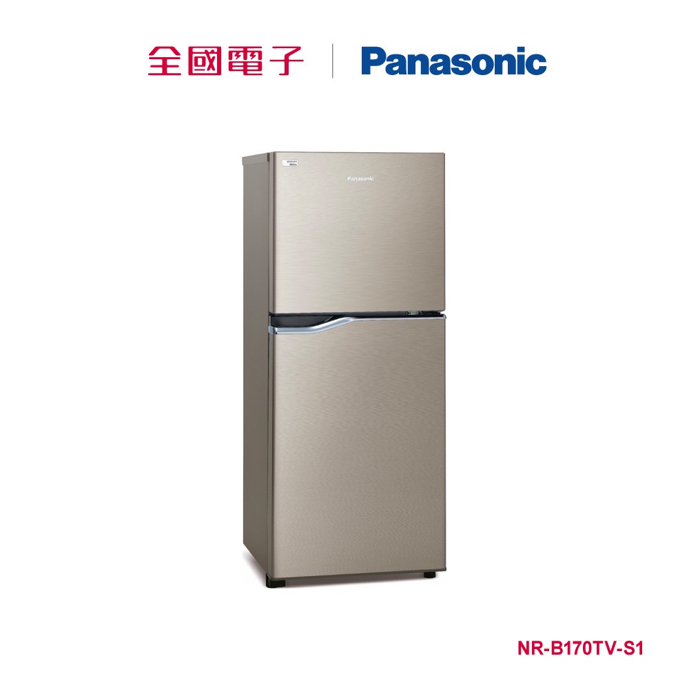 Panasonic167L雙門變頻冰箱金  NR-B170TV-S1 【全國電子】