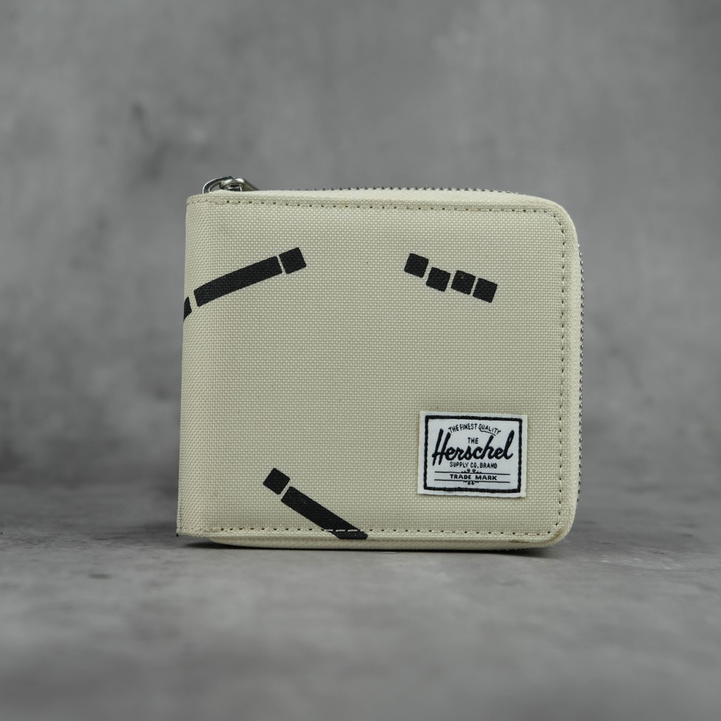 Herschel Walt Wallet 金屬拉鍊短夾  Natural Code