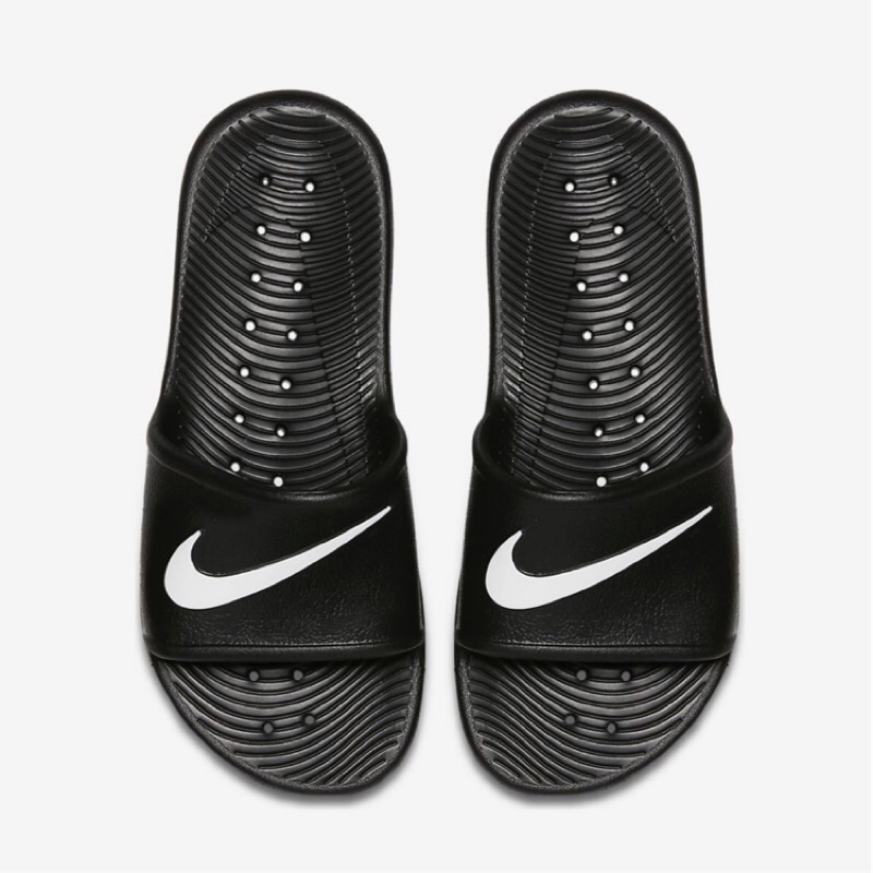 【NoFake】Nike KAWA SHOWER 雨天必備防水拖鞋 黑色 女832655-001/男832528-001