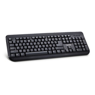 Esense 3510 13-EKS351 USB防潑水電腦機械式標準鍵盤(黑)