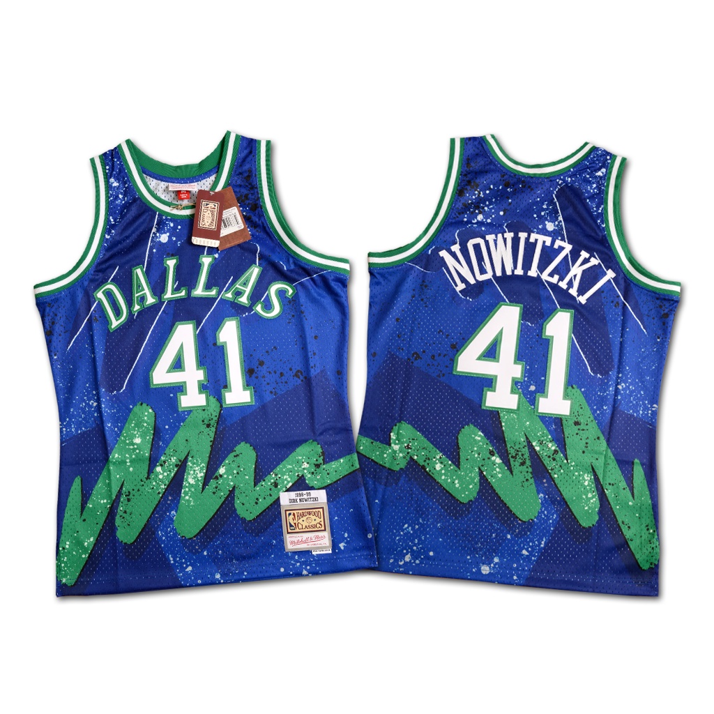 Mitchell &amp; Ness NBA 達拉斯獨行俠隊 Dirk Nowitzki Hyper Swingman 球衣