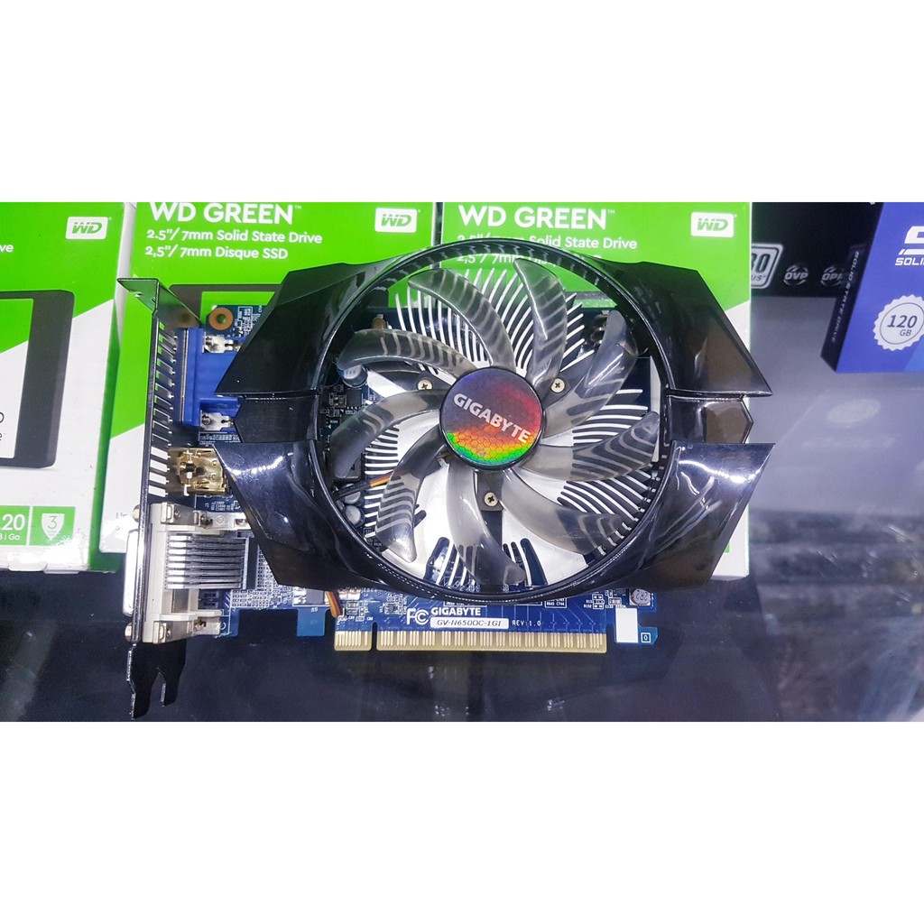 技嘉 GTX650 OC 1Gb DDR5 LOL、FIFA、PUBG 移動顯卡測試 FURMARK