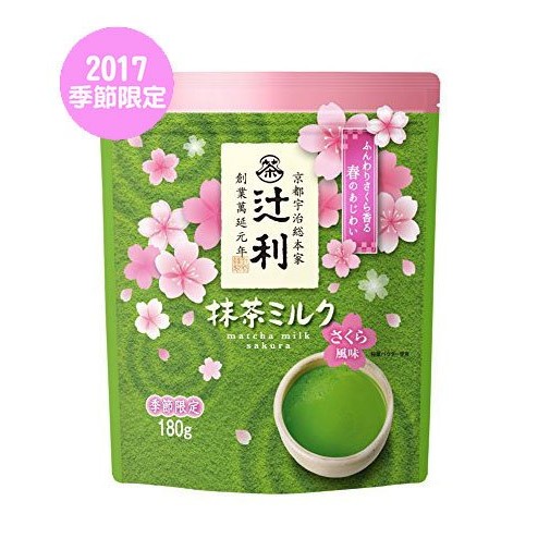 宇治 辻利抹茶粉 - 2017日本春季限定 櫻花風味