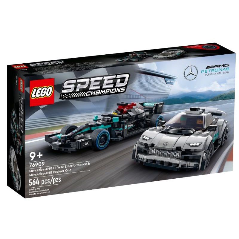 自取1480 LEGO 樂高 76909 Mercedes-AMG F1 &amp; Project One 全新未拆