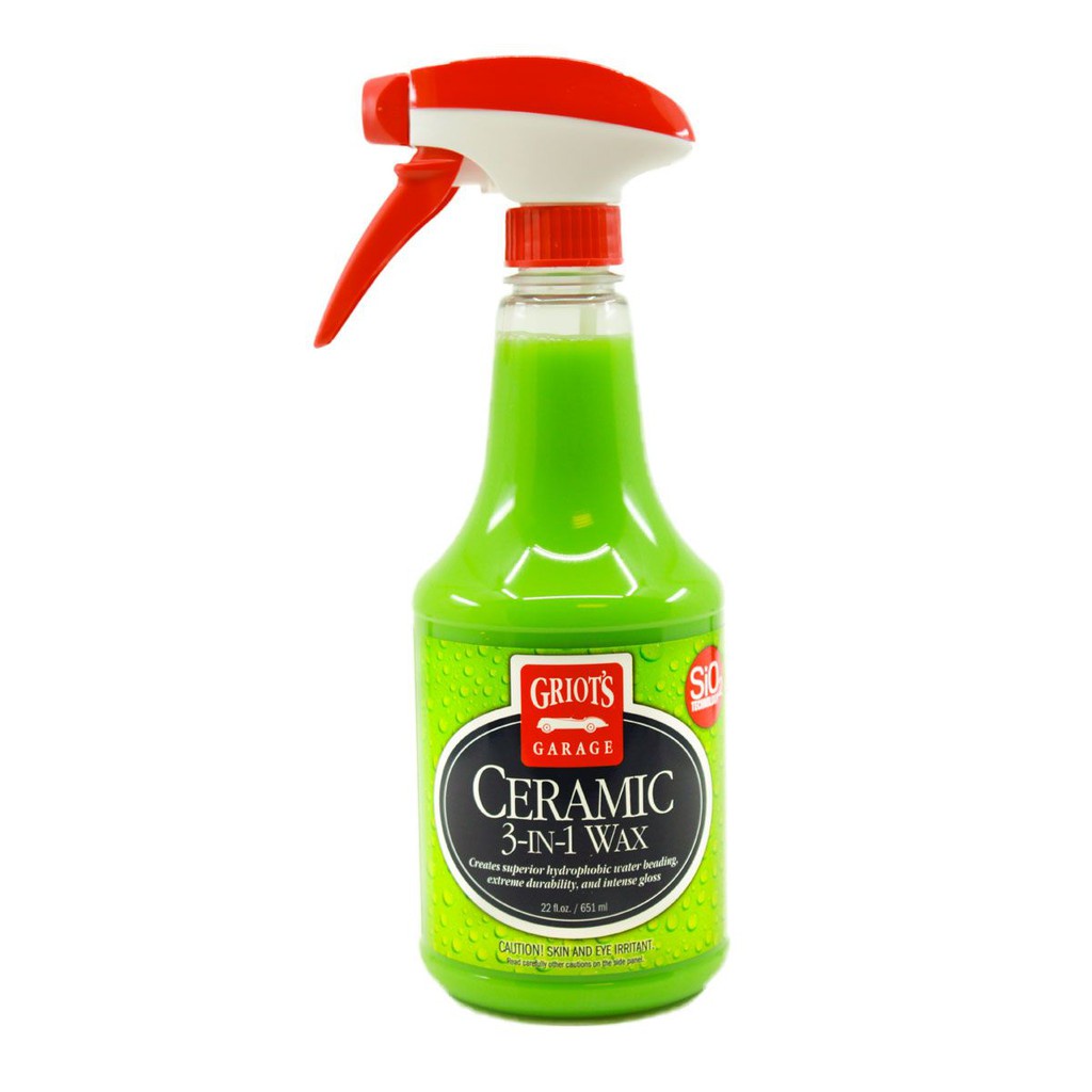 Griots Garage Ceramic 3-in-1 Wax車庫3合1陶瓷噴蠟 維護劑SIO2 QD 噴蠟