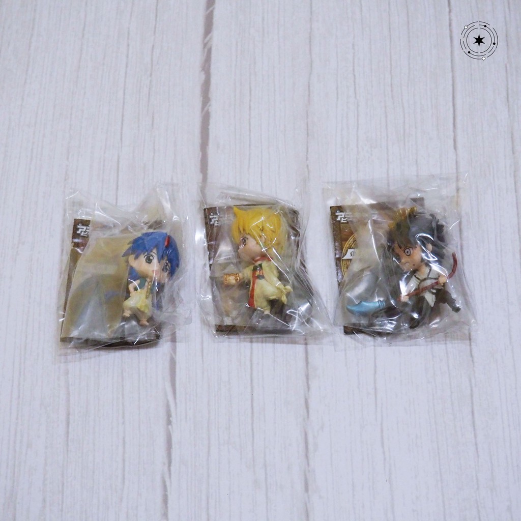 流星街 現貨 魔奇少年magi 魔笛 公仔盒玩 阿拉丁 阿里巴巴 練白龍 日版 單售 蝦皮購物