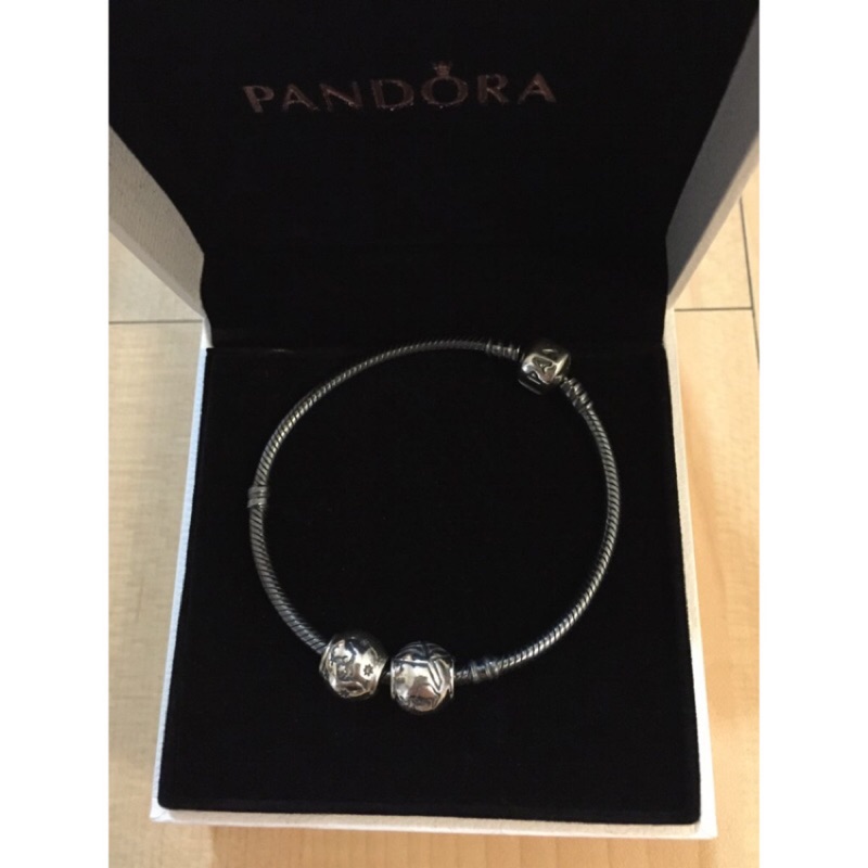 潘朵拉pandora 純銀手環 澳洲限定袋鼠串飾 紐西蘭限定kiwi鳥串飾一組 全新澳洲帶回 蝦皮購物
