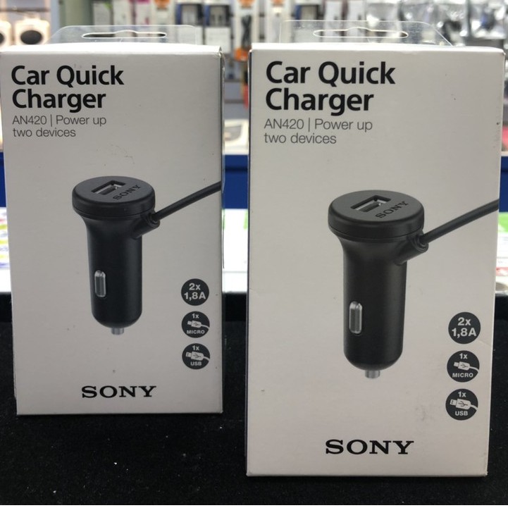 Sony An4 原廠車充 Micro Usb 1 8a 雙輸出 手機 充電器 快速充電 車充 蝦皮購物