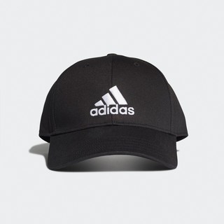 Adidas 男女款黑色LOGO棒球帽-NO.FK0891