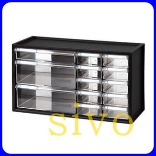 樹德SHUTER A9-2110 A9小幫手零件分類箱 抽屜13個 分類櫃 工具櫃 收納櫃 零件櫃