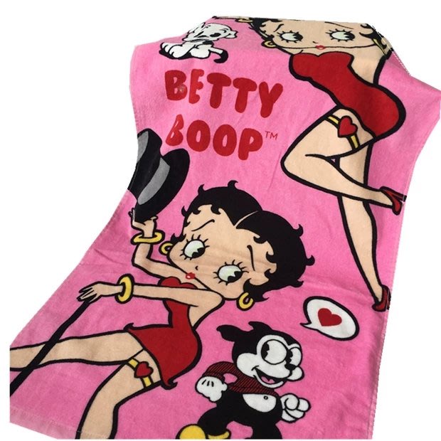 Betty Boop 大浴巾 ／ 50＊100cm