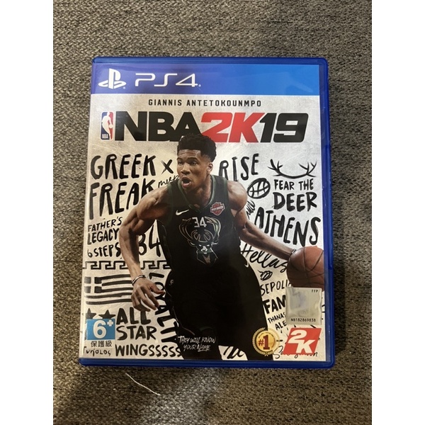 PS4 NBA 2K19 NBA2K19 美國職業籃球 中文版