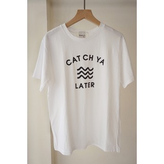 正韓CAT白色T-shirt