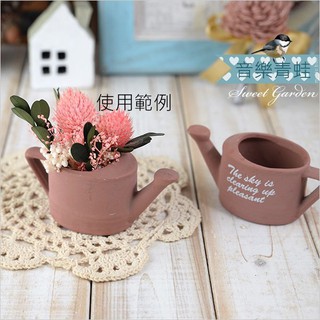 Sweet Garden, 迷你澆花器花盆擺飾 母親節音樂盒DIY配件 娃娃屋 永生花乾燥花設計