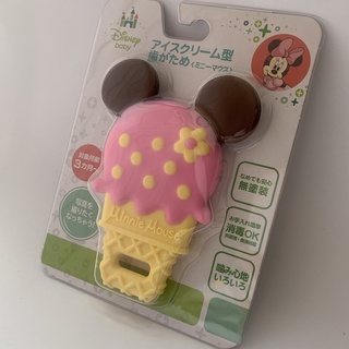 ＼日本現貨／ nishiki 迪士尼 Disney 米妮 米奇 冰淇淋造型 固齒器