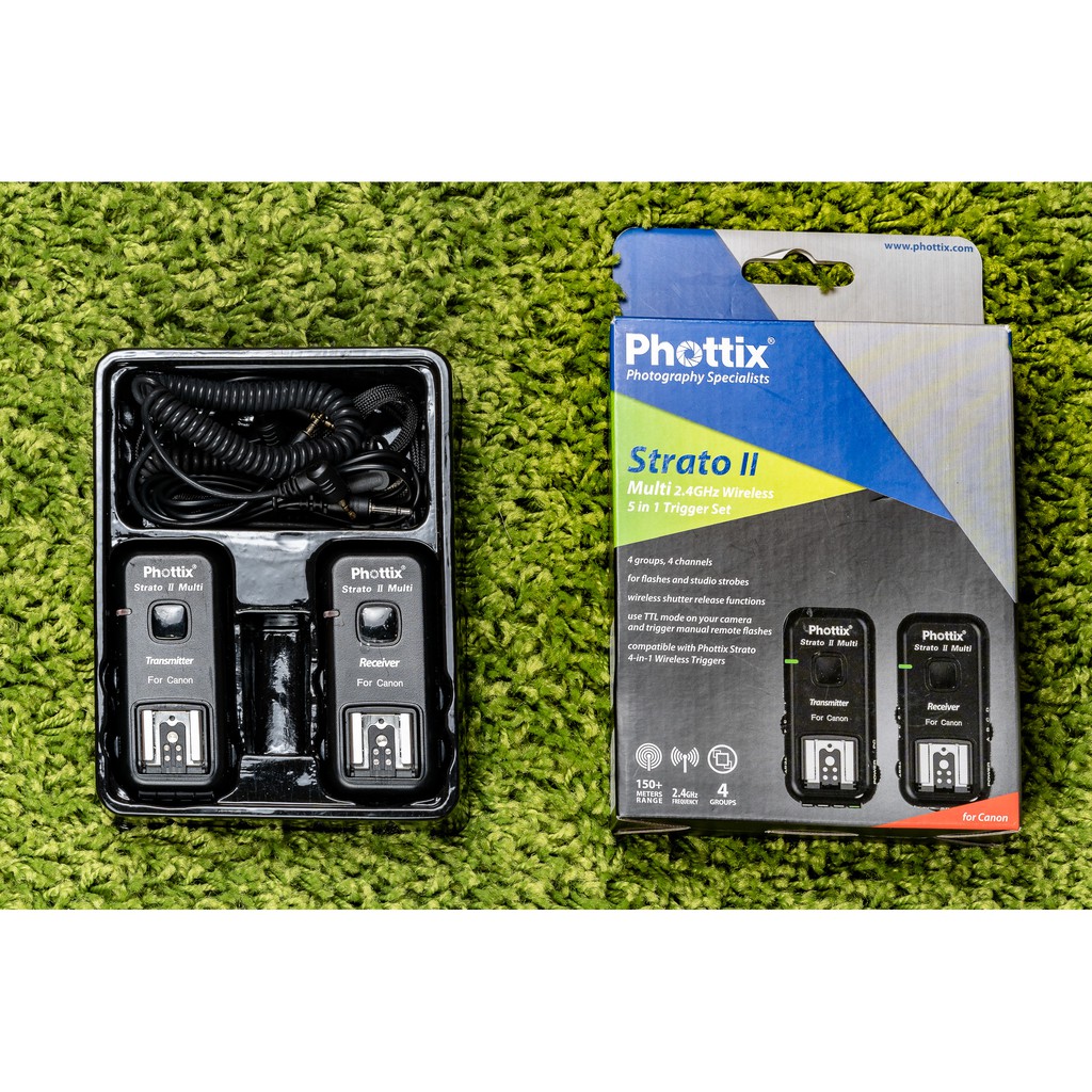 【Phottix Strato II Canon 接收器】無線閃燈接收器 觸發器 雙閃 分組 閃光燈 600EX 580