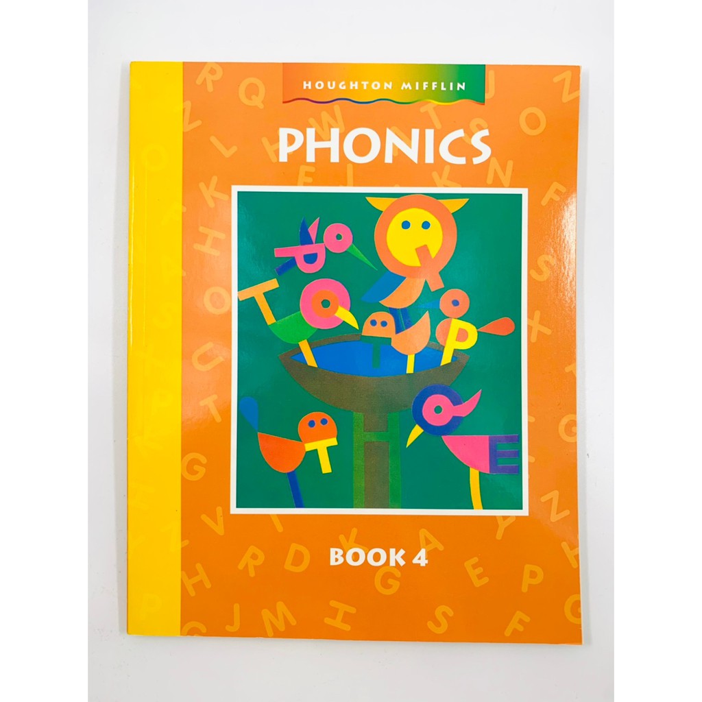 【基礎英語發音】HM Phonics Book 4
