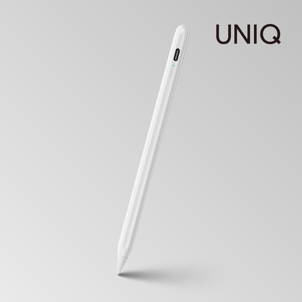 【UNIQ】iPad Apple Pencil  質感充電主動式磁吸觸控筆 ( Pixo )｜觸控筆 白色 黑色