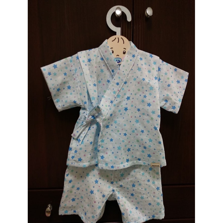 羚手作 手作日本甚平夏日浴衣兒童甚平80cm 1cm 僅展示樣式 請另行挑布製作 蝦皮購物