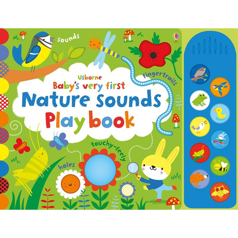 【Usborne】按鍵音效書 Baby's very first nature sounds playbook