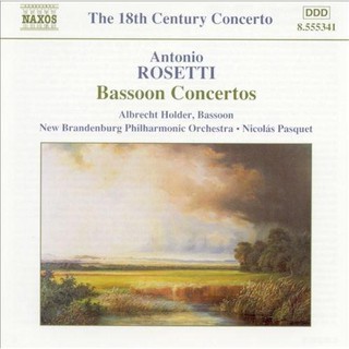 *NAXOS 古典音樂*Rosetti Bassoon Concerto Pasquet 8555341E54