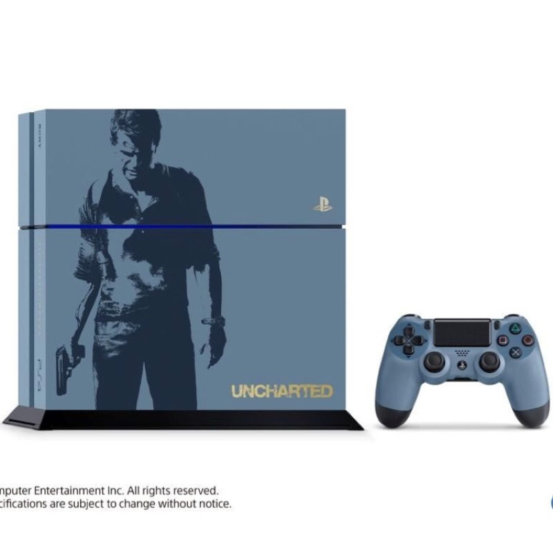 PS4 秘境探險4 同捆主機全套 含運