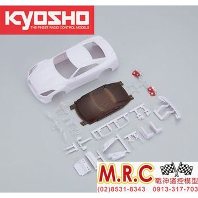 MRC戰神遙控 (現貨) KYOSHO MINI-Z 日產NISSAN GT-R R35 白殼(MZN210)DRZ可裝