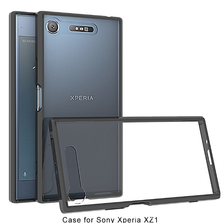 透明鎧甲SONY索尼Xperia XZ1 G8342 5.2吋晶透亞克力 TPU邊框歐美熱銷防摔透明殼