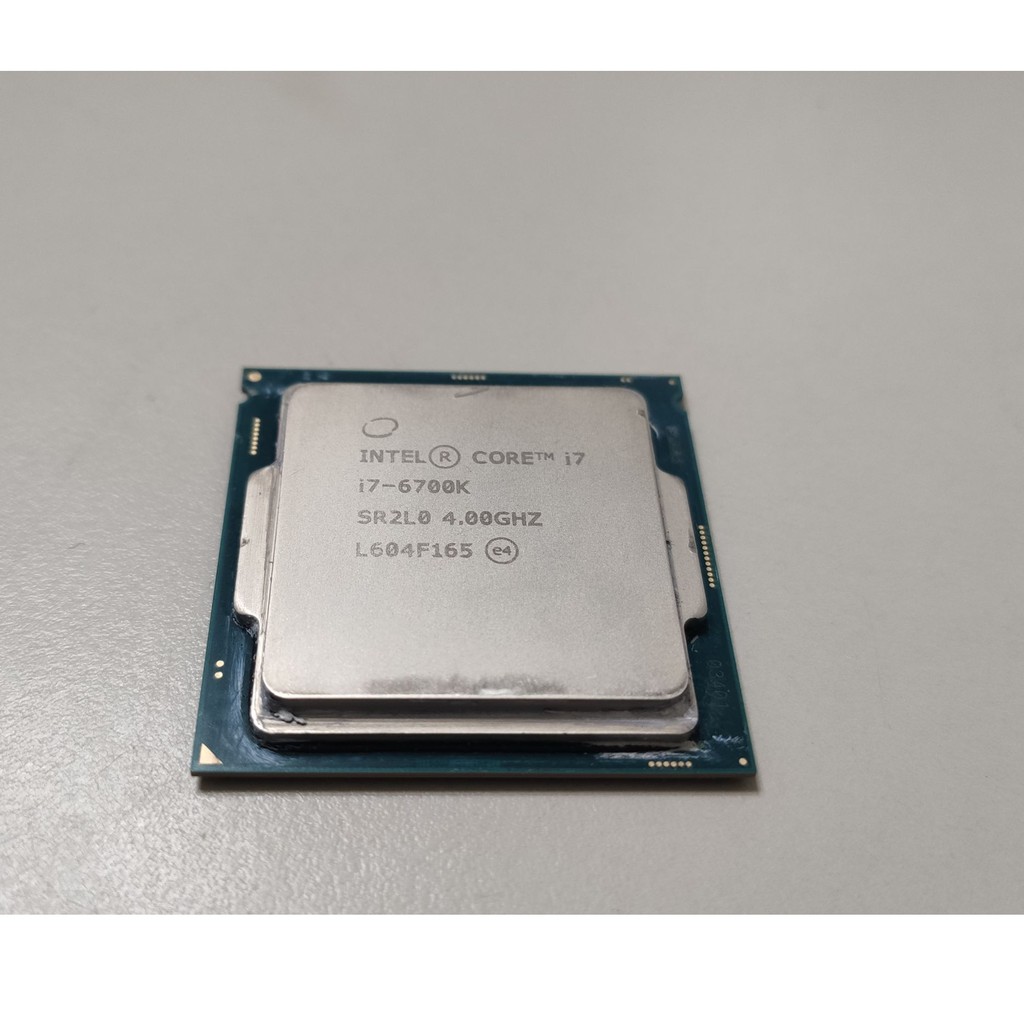 INTEL I7 6700K CPU 隨機出貨