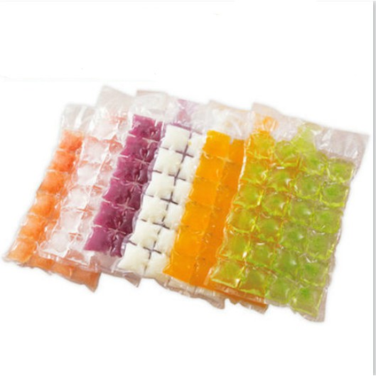 一次性製冰袋   食用冰袋凍冰塊模具   創意自封口密封小冰格 製冰盒袋子
